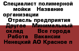 Специалист полимерной мойки › Название организации ­ Fast and Shine › Отрасль предприятия ­ Другое › Минимальный оклад ­ 1 - Все города Работа » Вакансии   . Ненецкий АО,Красное п.